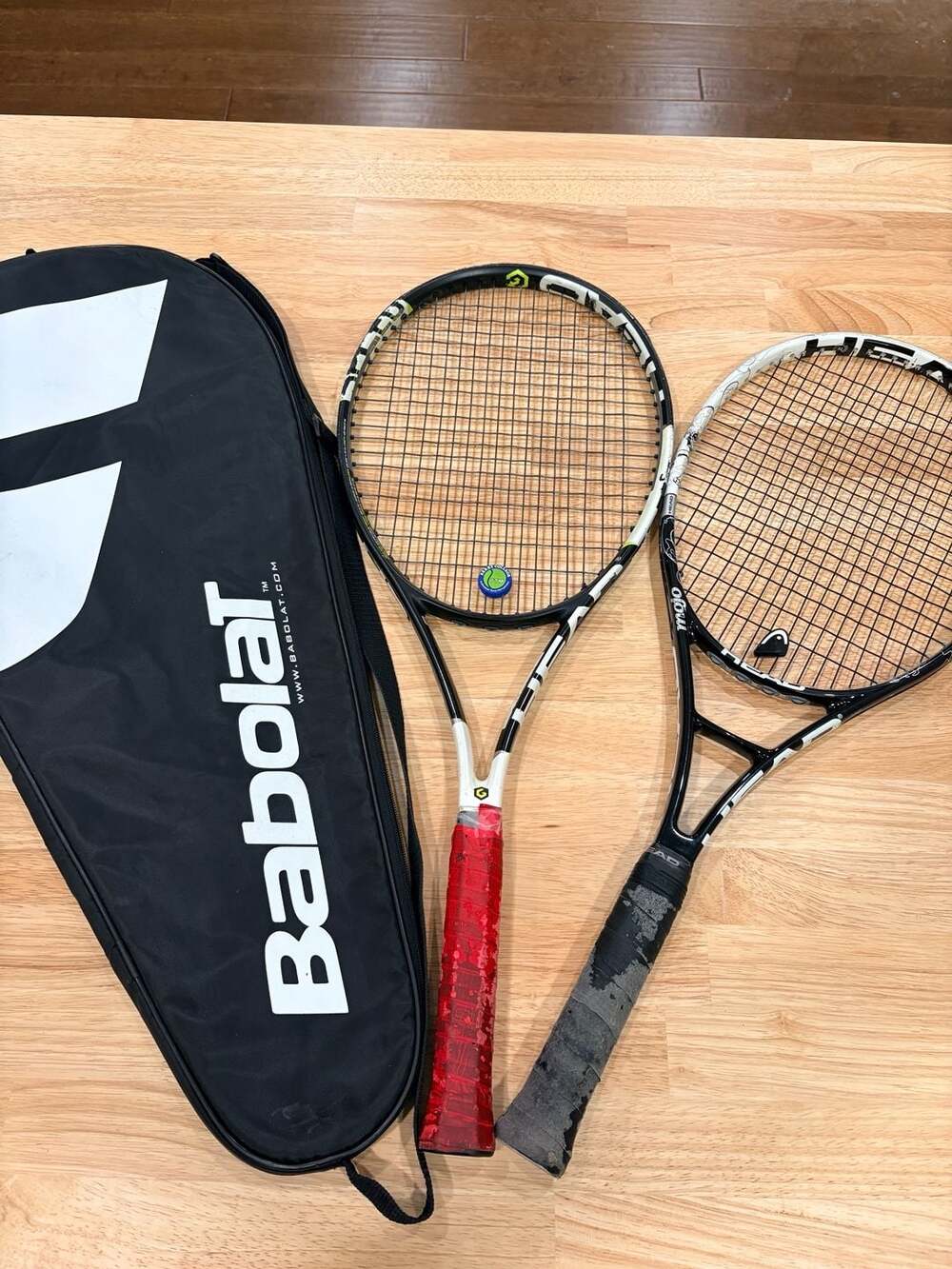 Head Tennis Racquet Bundle (2 Racquets + Babolat Racquet Bag) – BTS Team Lot